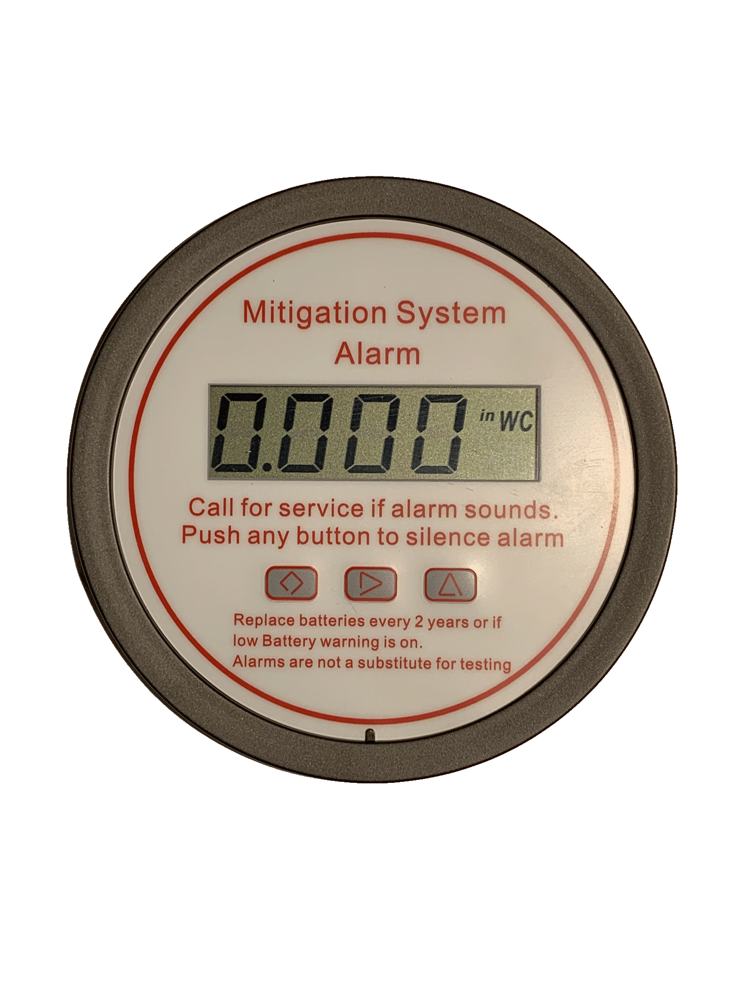 GBR BATTERY Radon Gauge and Alarm Obar Systems
